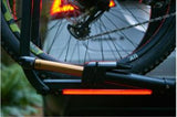 Kuat Piston Pro X Hitch Bike Rack - 2-Bike, 2" Receiver, LED Lights with 4-Pin Plug, Kashima Coat, Galaxy Gray