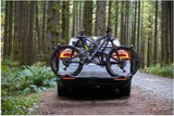 Kuat Piston Pro X Hitch Bike Rack - 2-Bike, 2" Receiver, LED Lights with 4-Pin Plug, Kashima Coat, Galaxy Gray